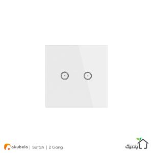 کلید دو پل Zigbee برند Akubela