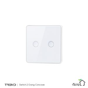 کلید دو پل  Tuya مدل Concave